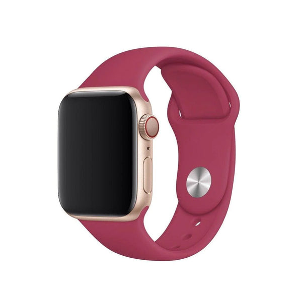 Curea SmartWatch Silicone - ROSE ROSU