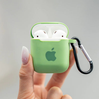 Husa AirPods 1/2 Silicon - CAZĂ VERDE
