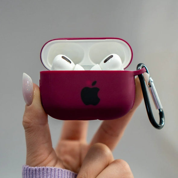Husa AirPods Pro Silicone Case - DARK ROSE