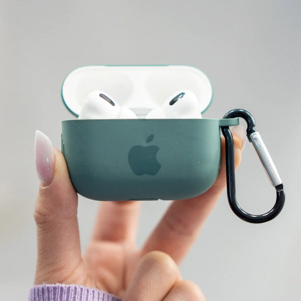 Husa Husa AirPods Pro din silicon - VERDE PIN