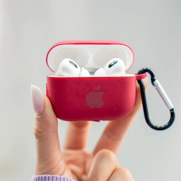 Husa AirPods Pro Silicone Case - ROSE RED