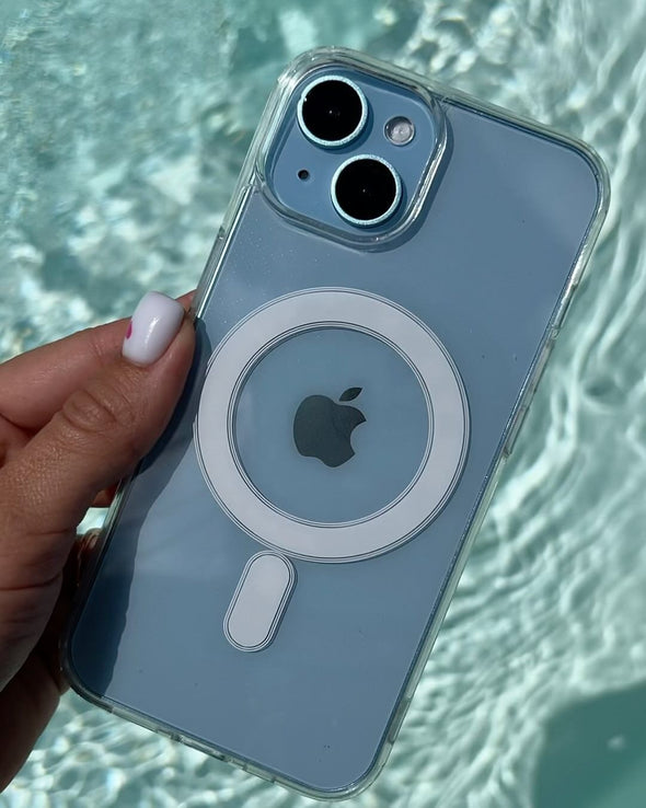 Husa IPhone Cu MagSafe Silicon Clear